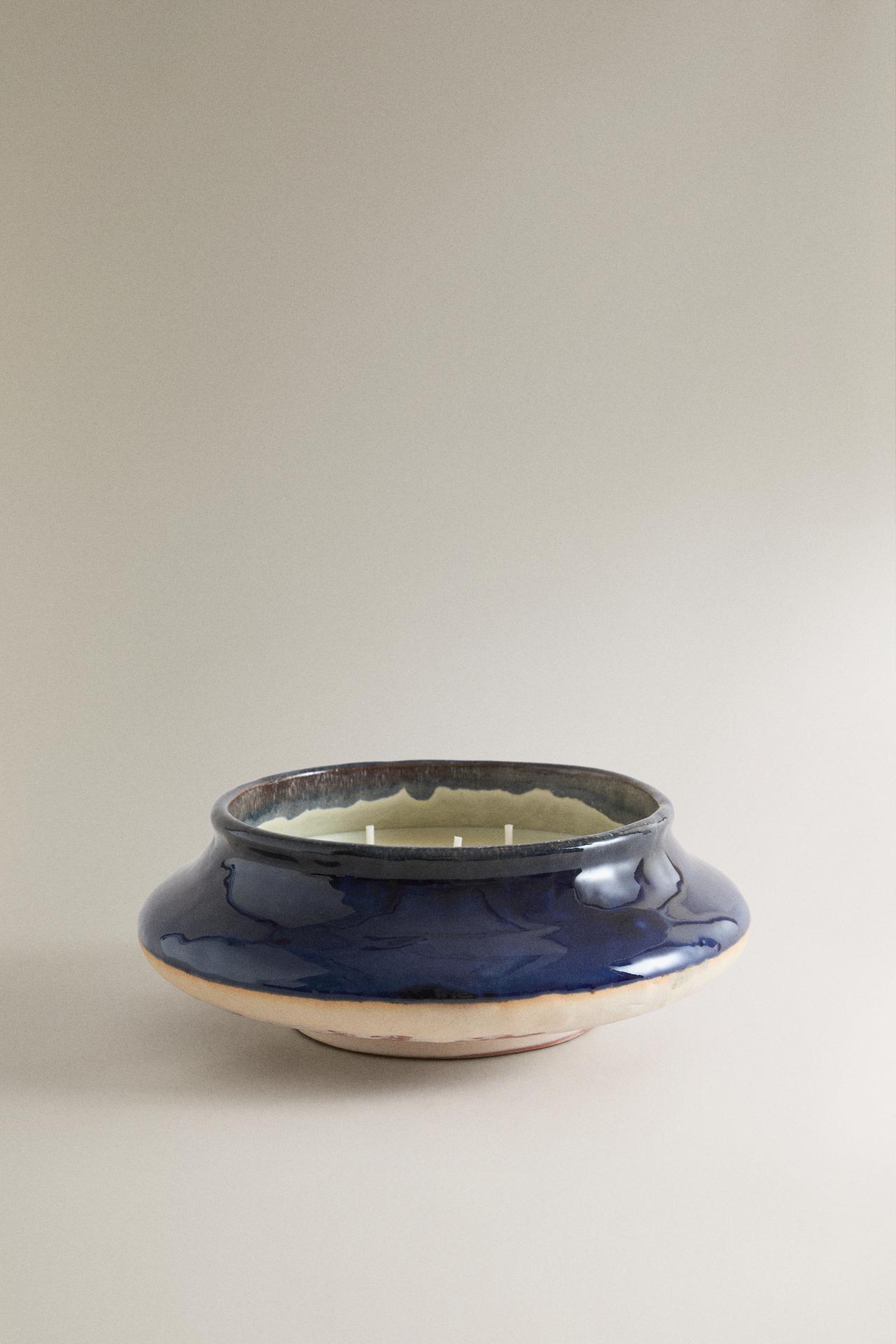 (700 G) SUNSET AT LEGZIRA SCENTED CANDLE — SAND/BROWN