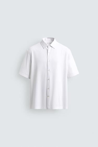SOFT REGULAR FIT SHIRT - White by Zara - Image 5