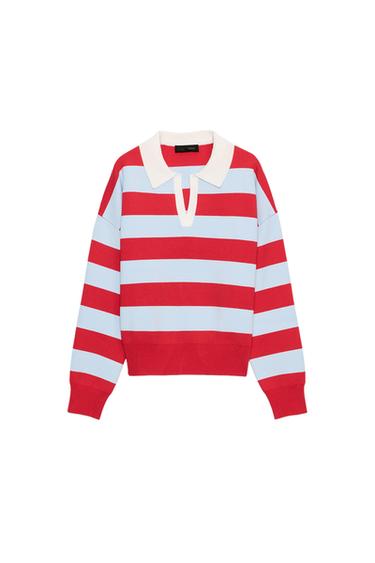 POLO PUNTO RAYAS - rayas de Zara