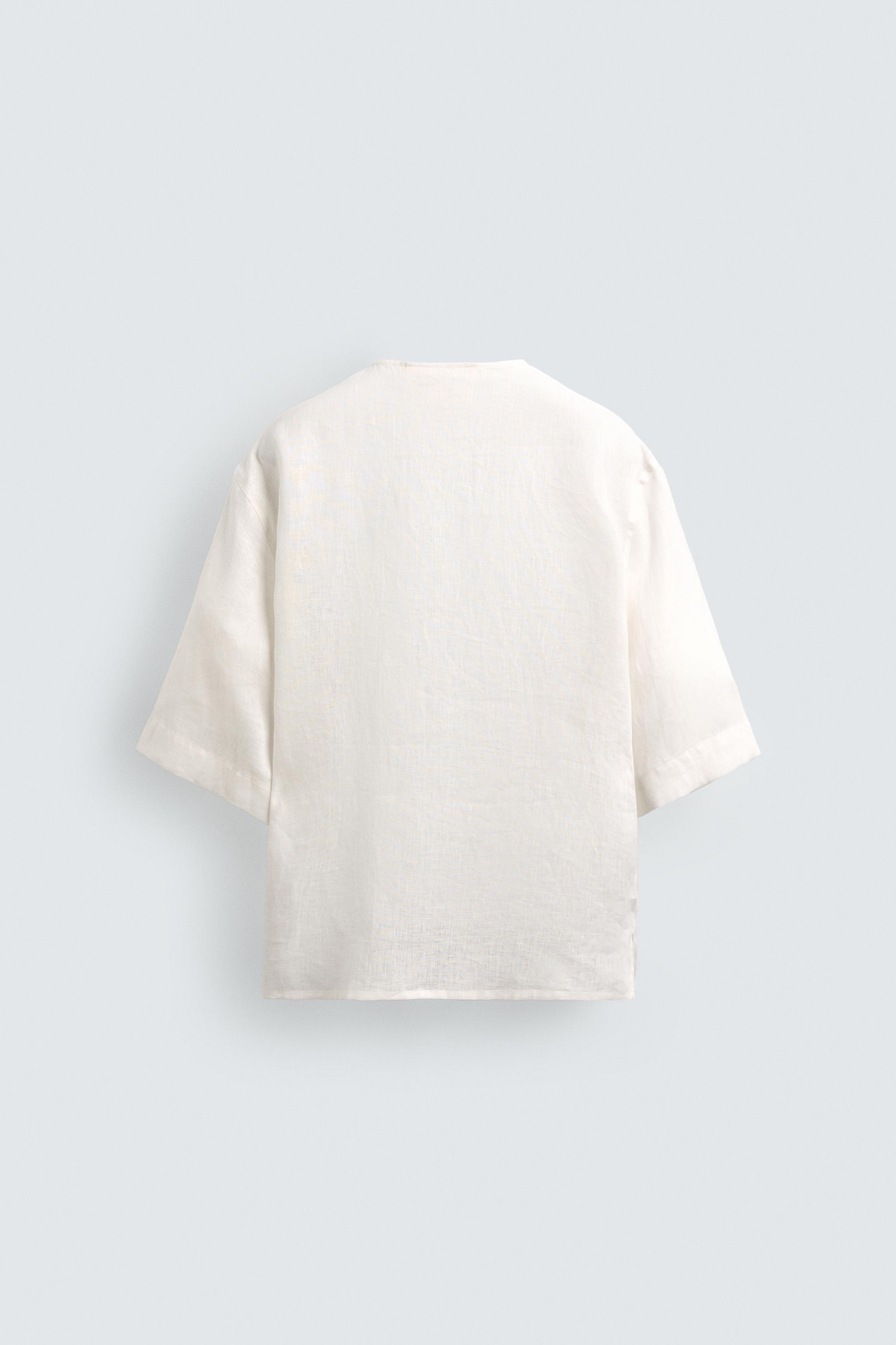 100% LINEN RELAXED FIT SHIRT