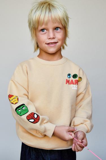SUDADERA ESTAMPADA THE AVENGERS © MARVEL - Beige claro de Zara