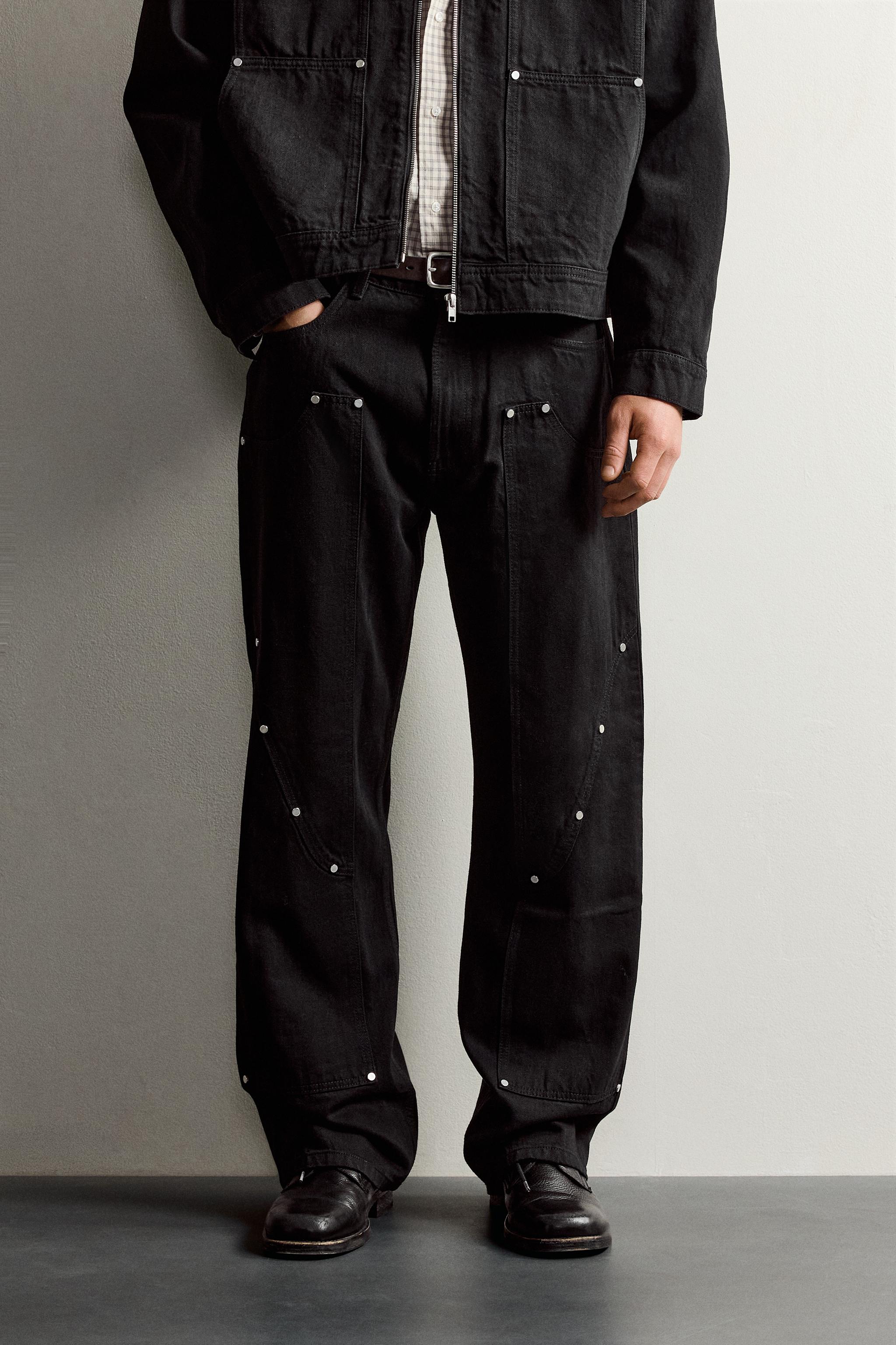 JEANS RELAXED FIT RIVETS