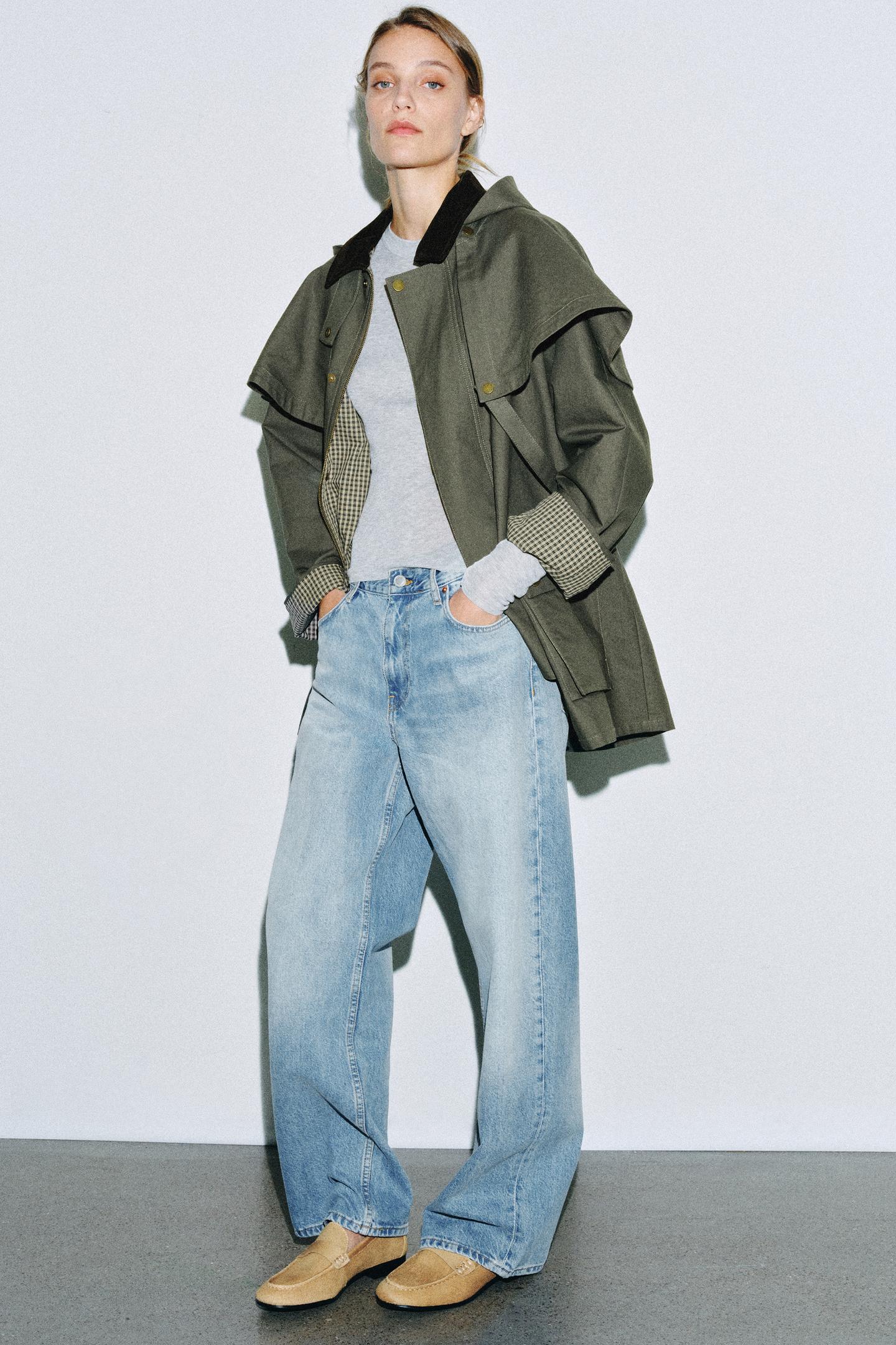 Женские туфли Zara Hair-On Leather, цвет: Бежевый