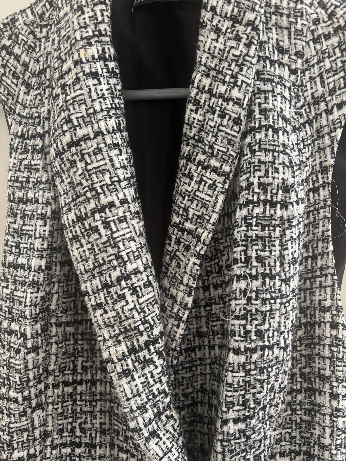 TWEED JUMPSUIT DRESS - Image 3