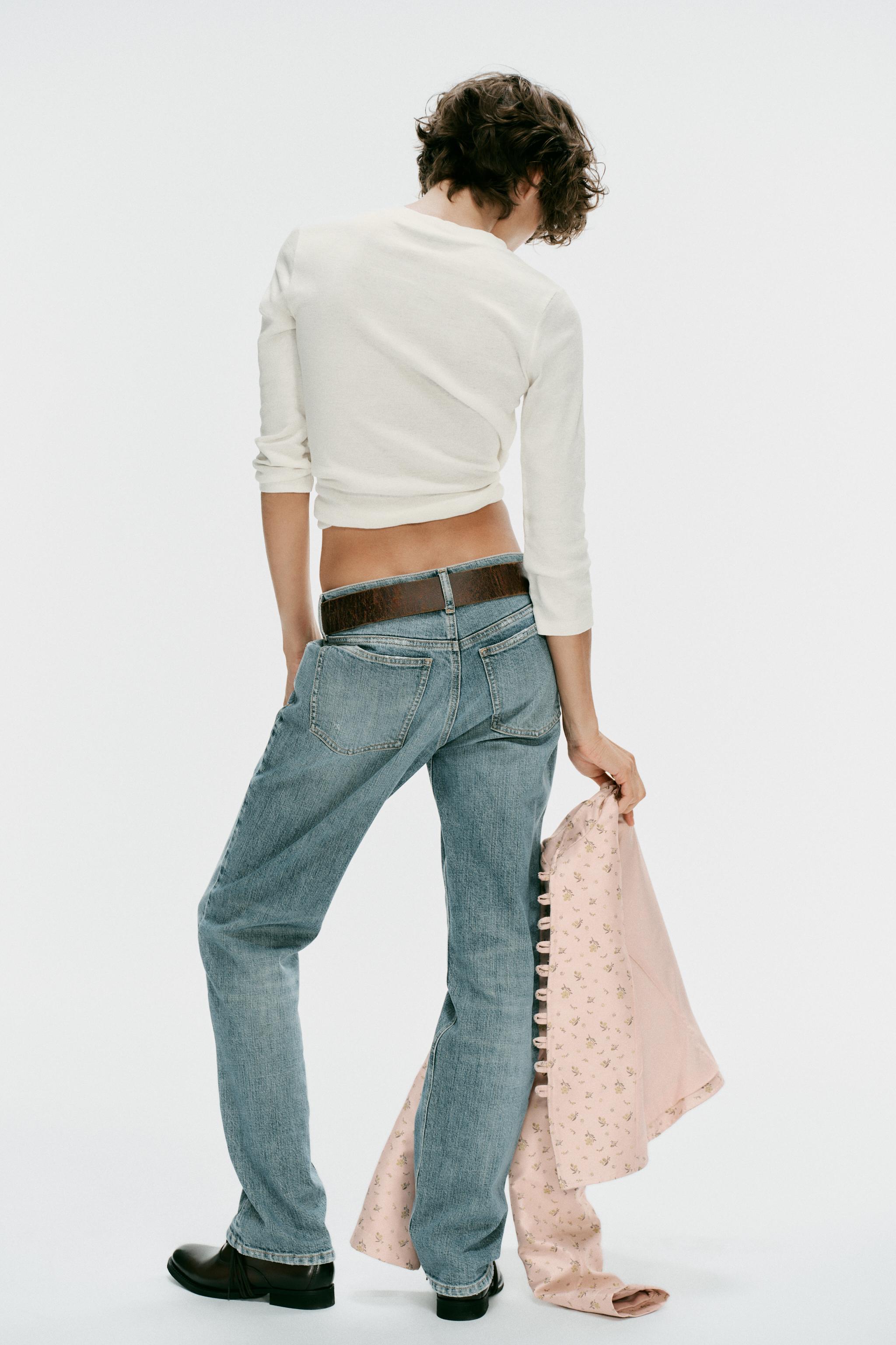 JEAN TRF SLIM TAILLE BASSE