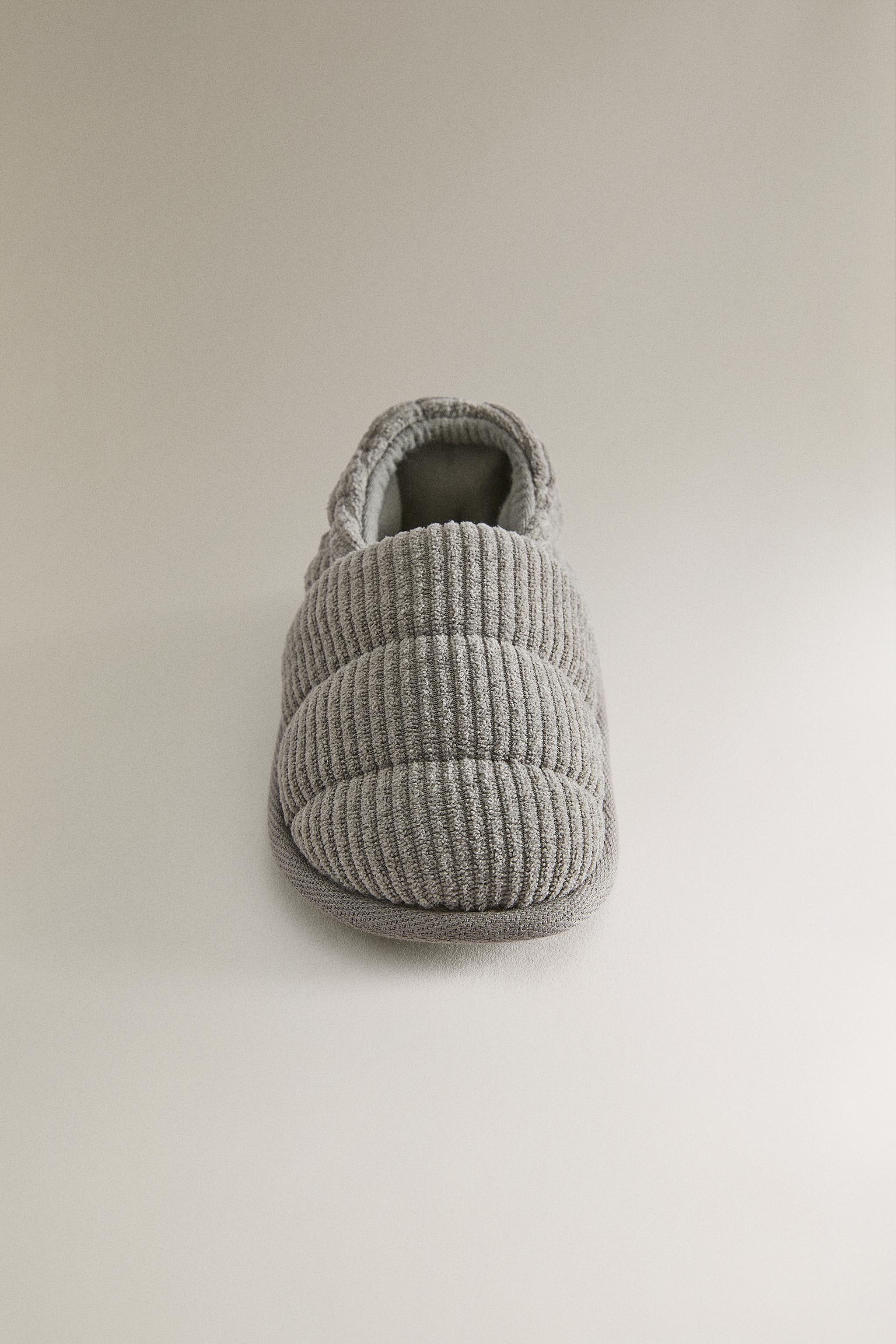 KIDS' CORDUROY SLIPPERS