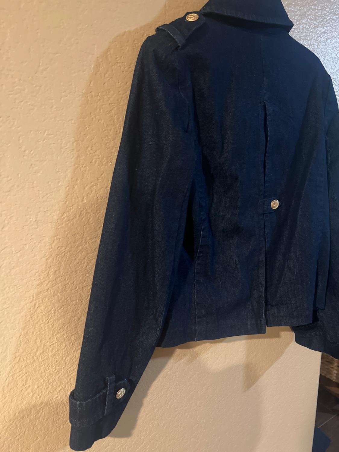 CHAQUETA CRUZADA DENIM - Image 4