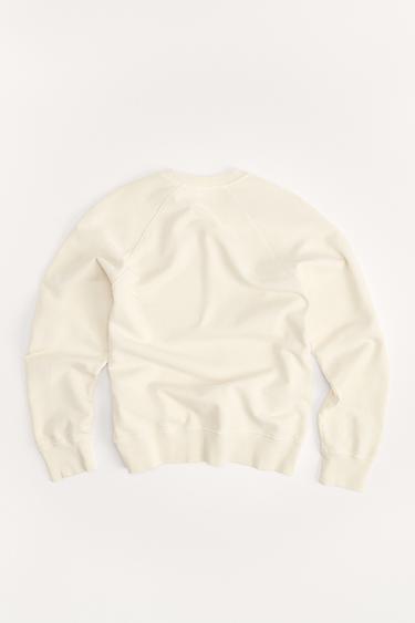 SWEAT VARSITY 50TH ANNIVERSARY - Blanc cassé de Zara - Image 2