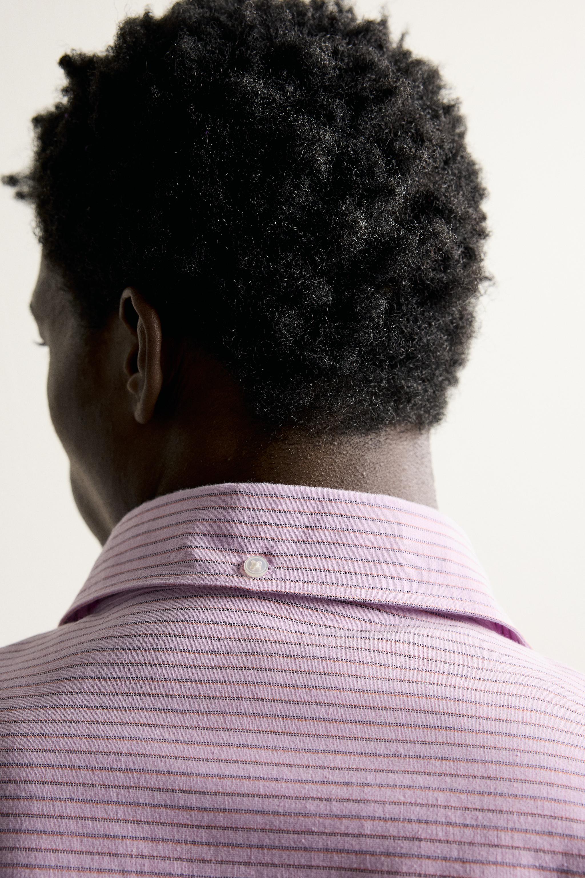 STRIPED REGULAR FIT SHIRT