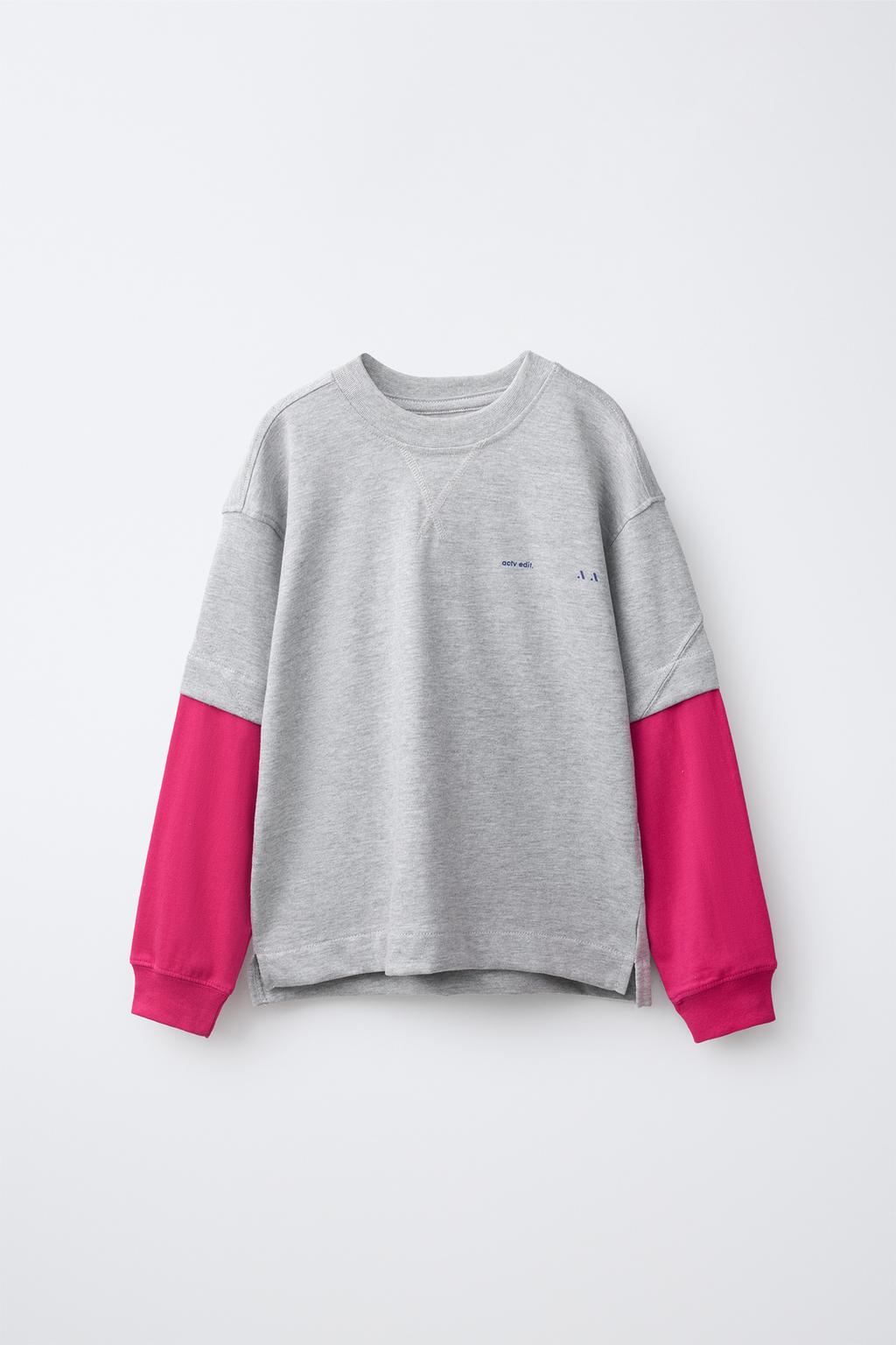SPORTY DOUBLE SLEEVE T-SHIRT