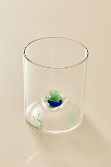 BOROSILICATE FISH TUMBLER - 990 by Zara