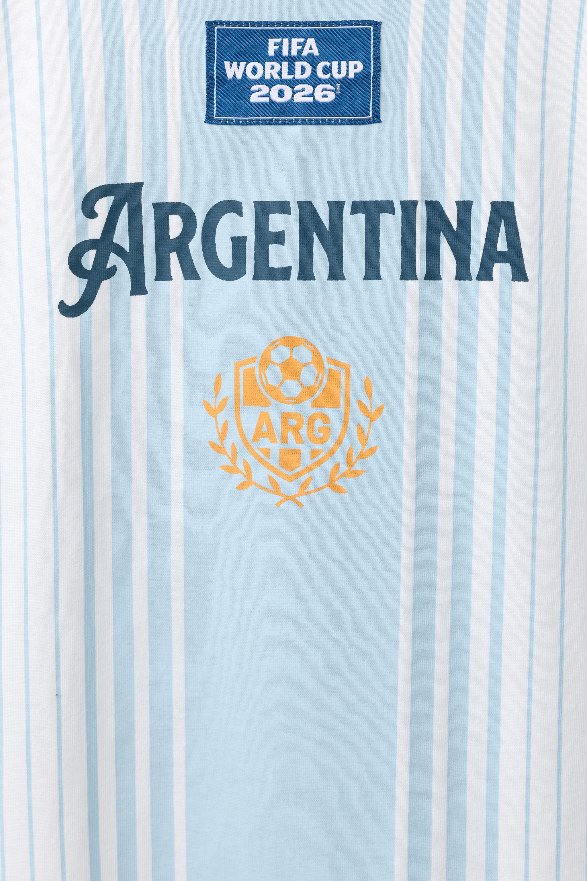 Детские футболки Zara ARGENTINA FIFA WORLD CUP ™ 2026 T-SHIRT — фото 5
