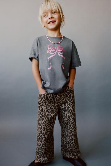 T-SHIRT NŒUD BARBIE™ MATTEL - Gris anthracite de Zara