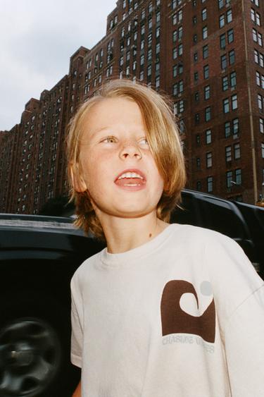 Zara MAJICA SA SURF PRINTOM – Ekru