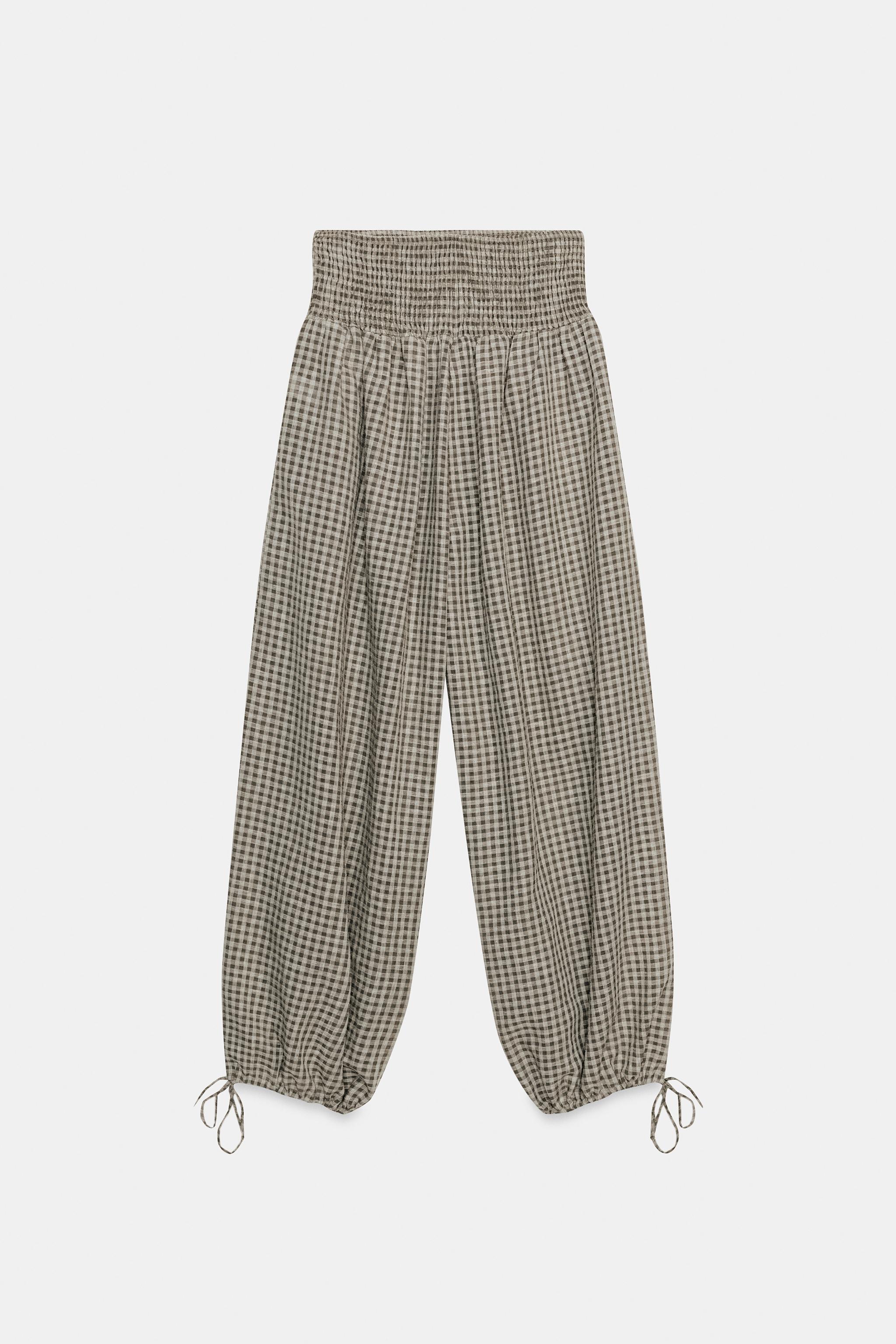PANTALON À TAILLE ÉLASTIQUE
