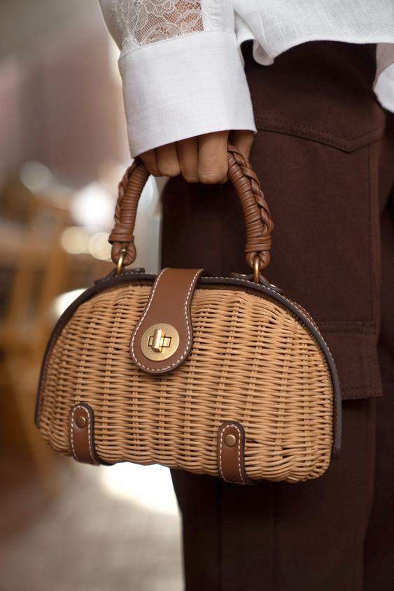 RIGID MINI CROSSBODY BAG from Zara - $79.90