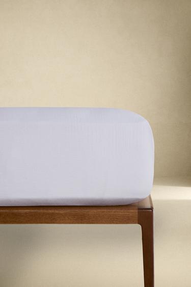 SÁBANA BAJERA GASA - Blanco de Zara - Imagen 0