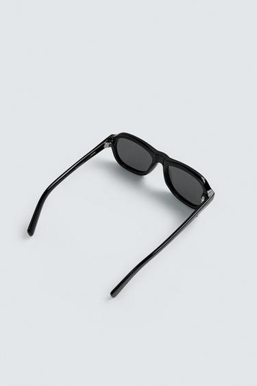 LUNETTES DE SOLEIL OVALES - Noir de Zara - Image 3