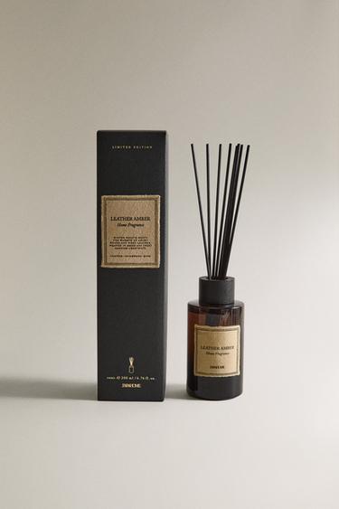 (200 ML) AMBIENTADOR MIKADO LEATHER AMBER - Noir de Zara