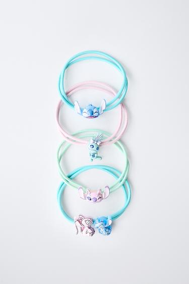 حزمة أربعة ربطات مرنة ليلو وستيتش © DISNEY - أزرق by Zara