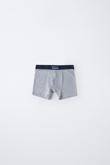 AGES 6-14 / PACK OF FIVE STRIPED BOXERS - Multicoloured by Zara - Image 2