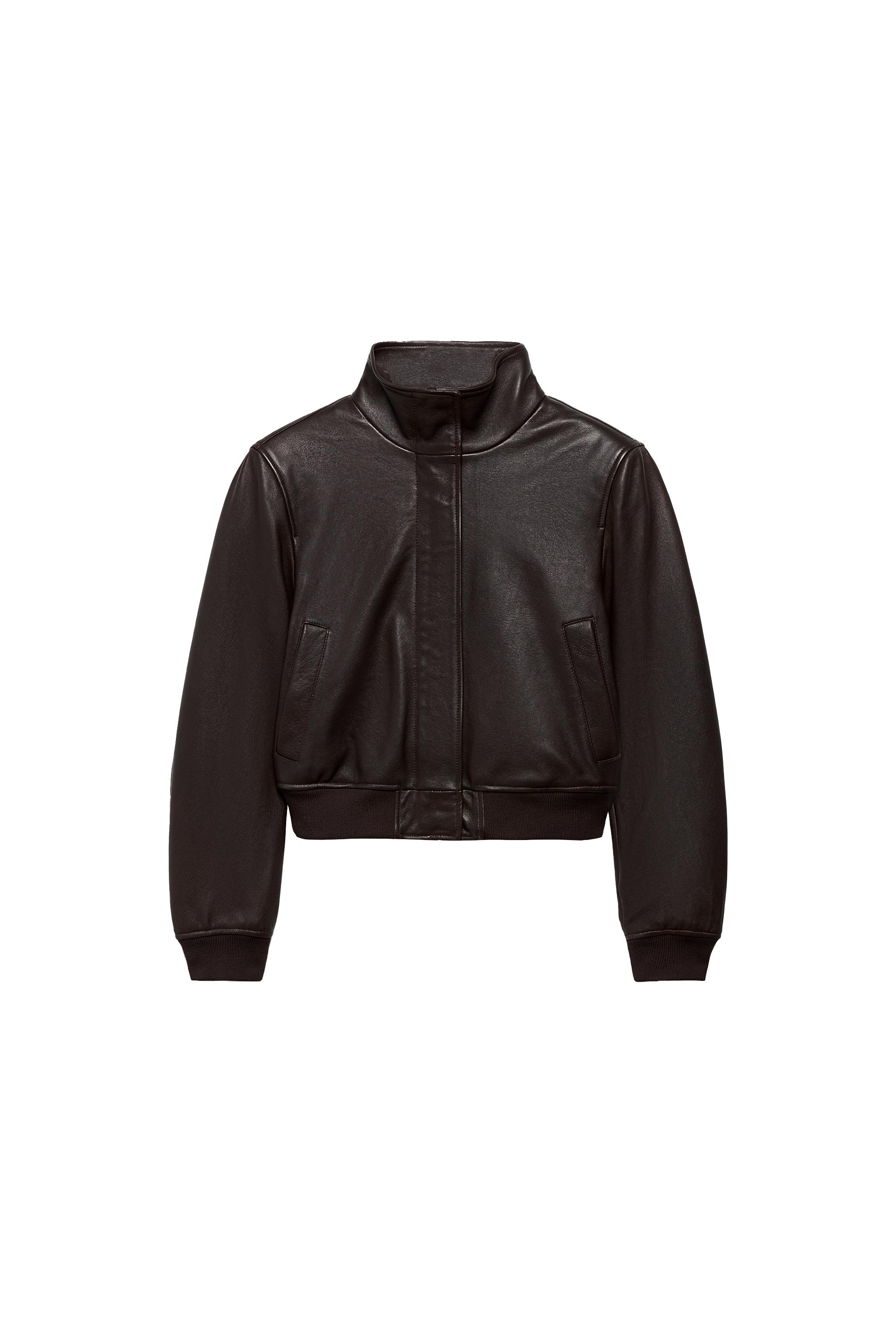 ZW COLLECTION LIMITED EDITION DERİ BOMBER CEKET