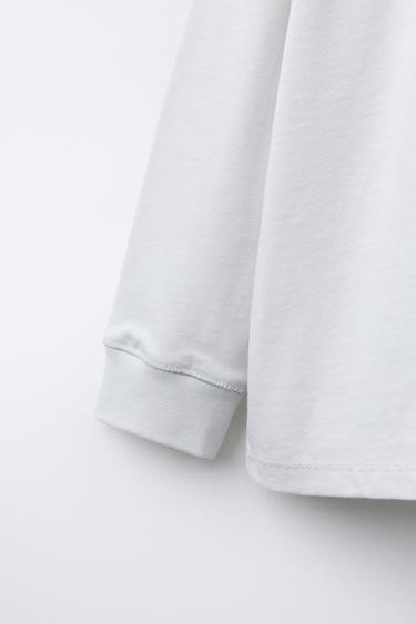 T-SHIRT LOGO THERMOSENSIBLE - Bleu clair de Zara - Image 3