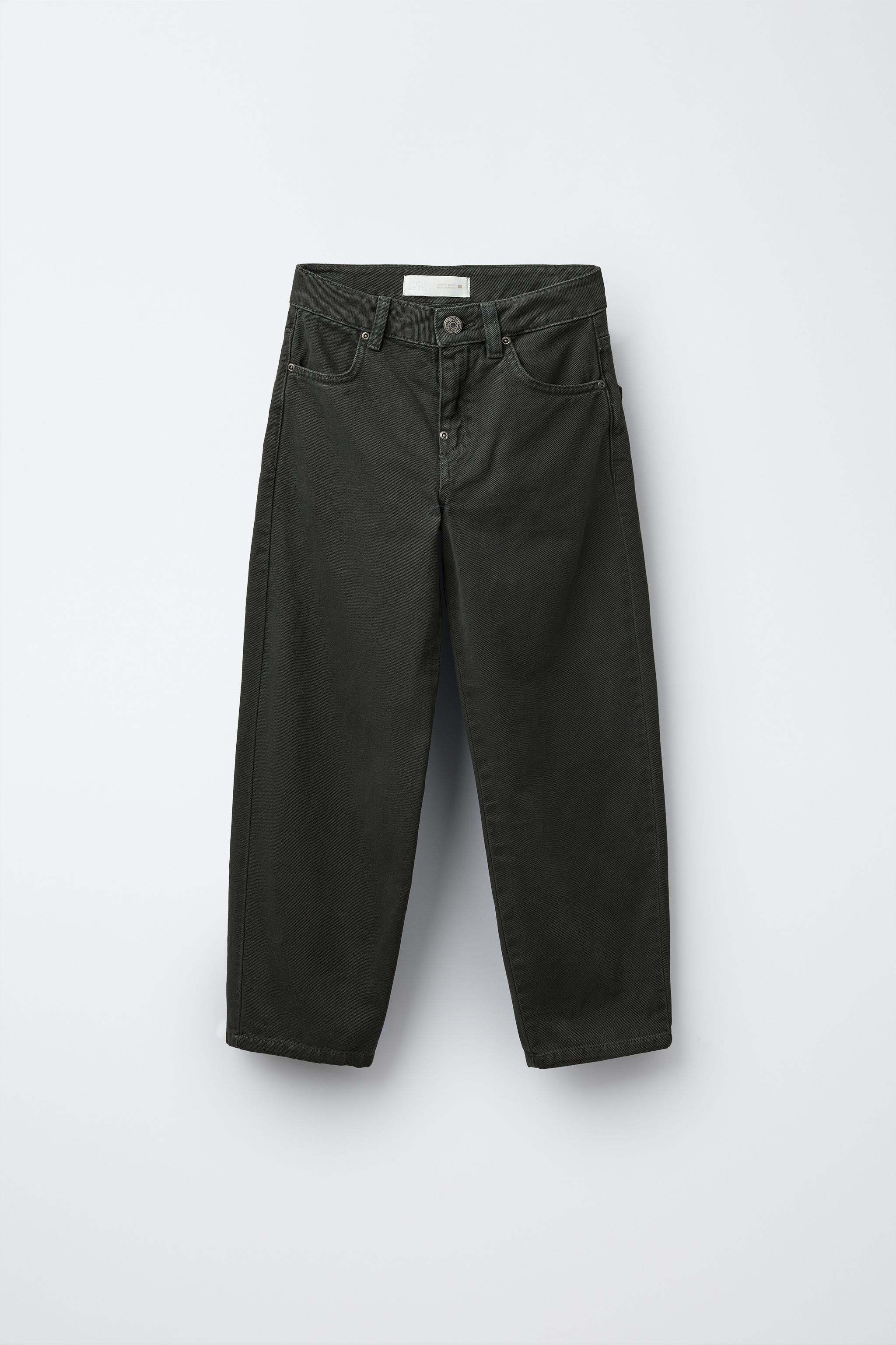 ☆ドイツ発*ZARA*新作*テクスチャールーズフィットパンツ/VY☆ ☆ドイツ発*ZARA*新作*テクスチャールーズフィットパンツ/CH