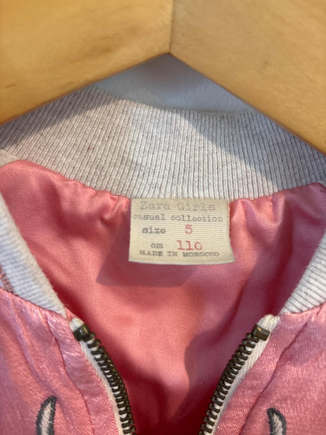 SATIN  FLEECE BOMBER JACKET - Image 6