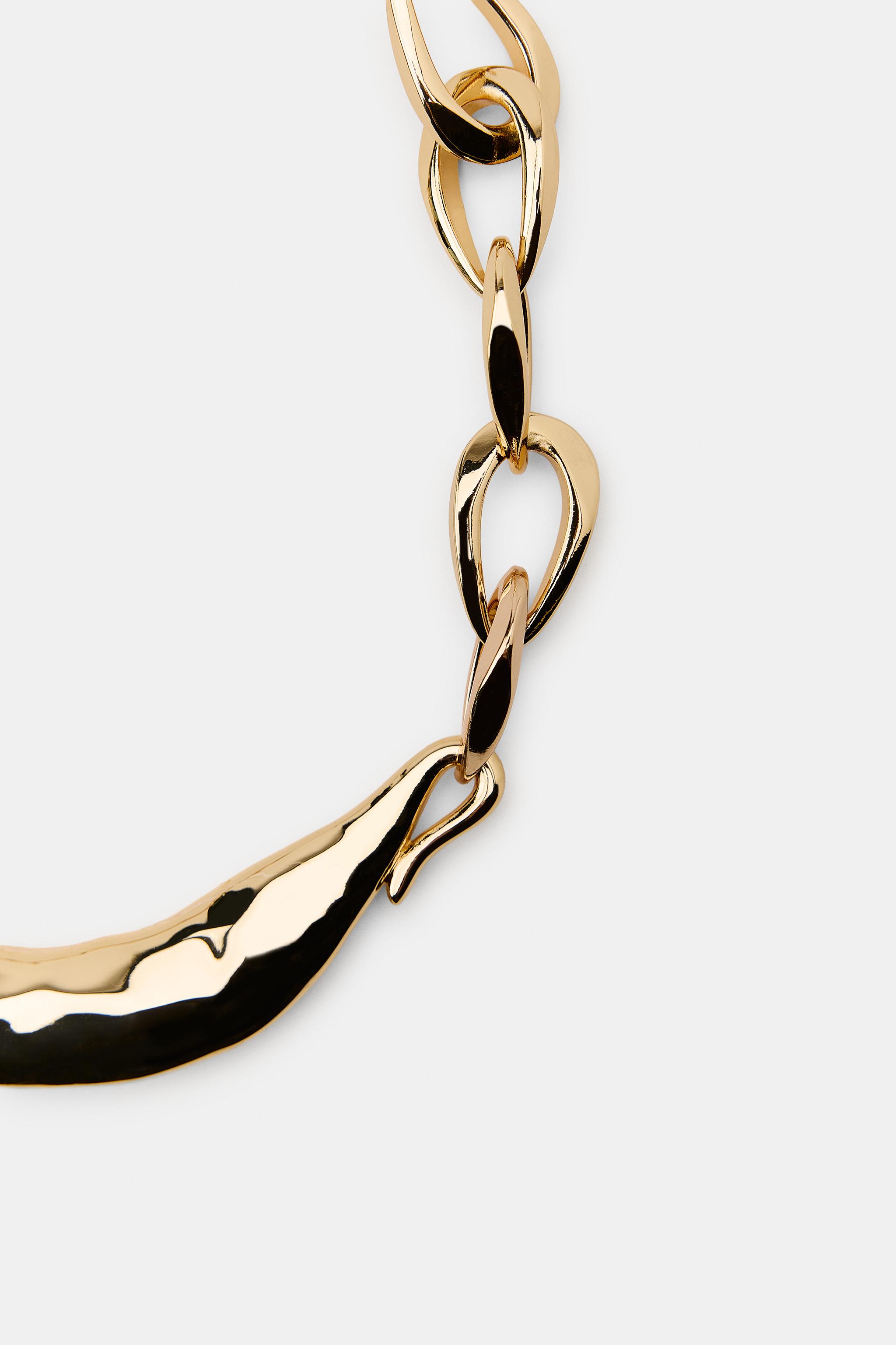 COLLIER CHAÎNE MÉTALLIQUE
