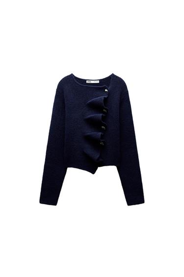 KNIT WRAP TOP