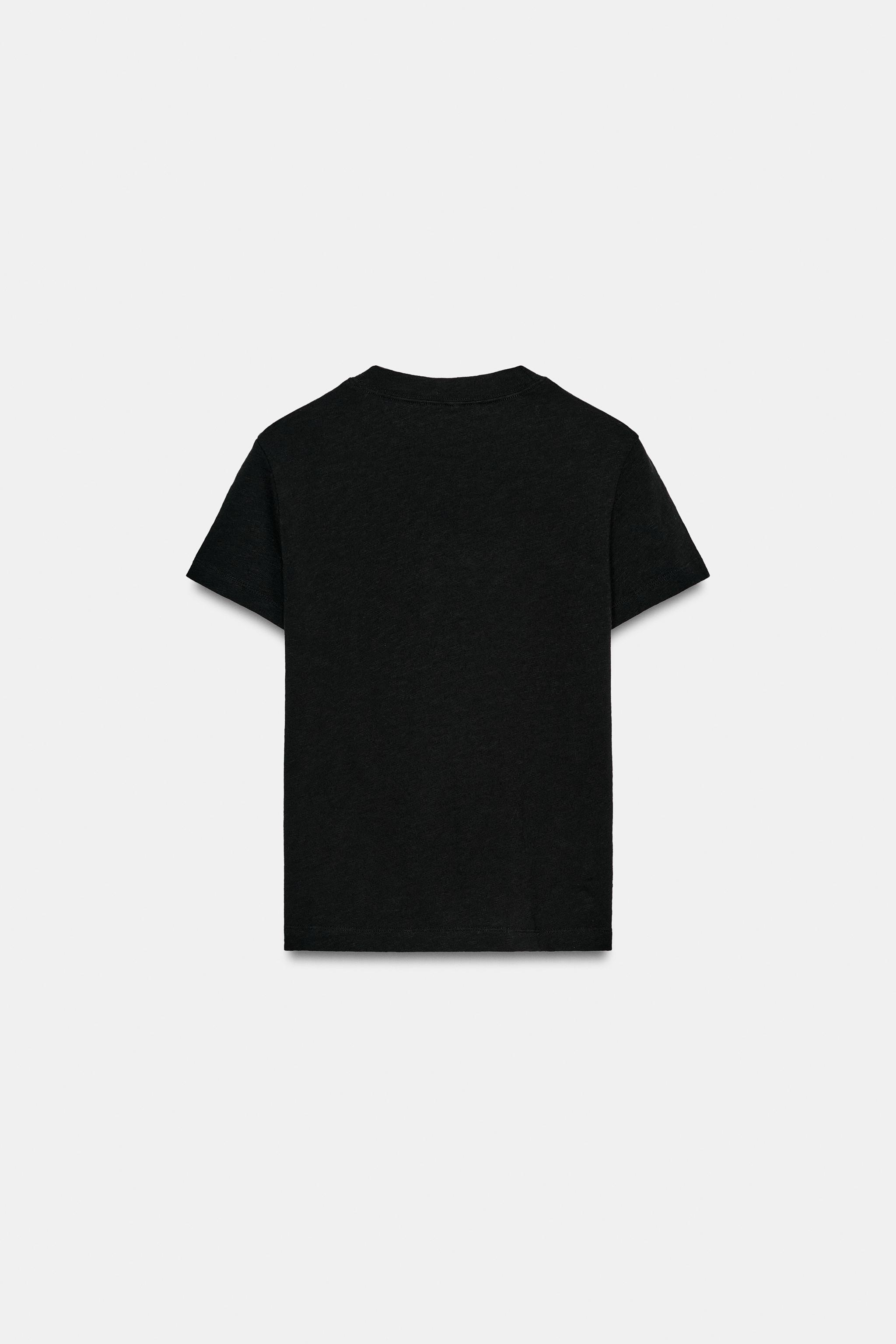 FLAMLI KOTON T-SHIRT - Görsel 7