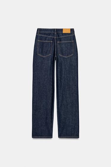 JEAN Z1975 DROIT TAILLE HAUTE LONGUEUR LONGUE - Bleu de Zara - Image 9