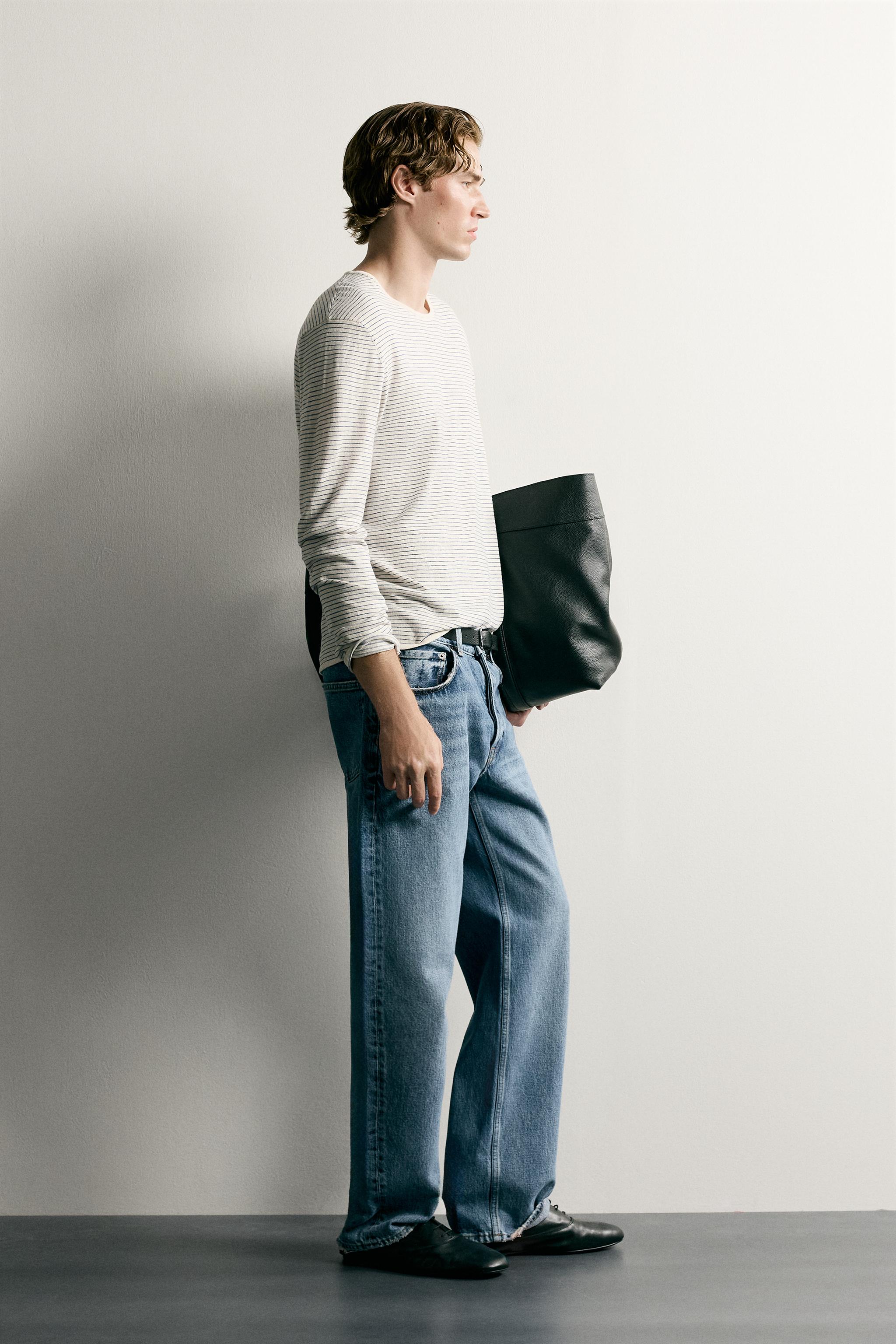LIGHTWEIGHT STRIPED JACQUARD JUMPER
