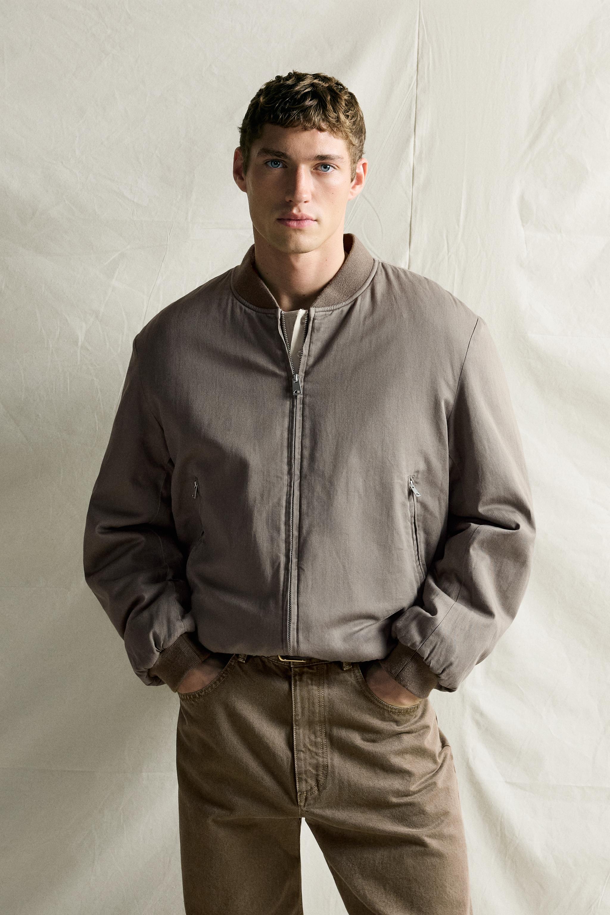 QUILTED BOMBER JACKET