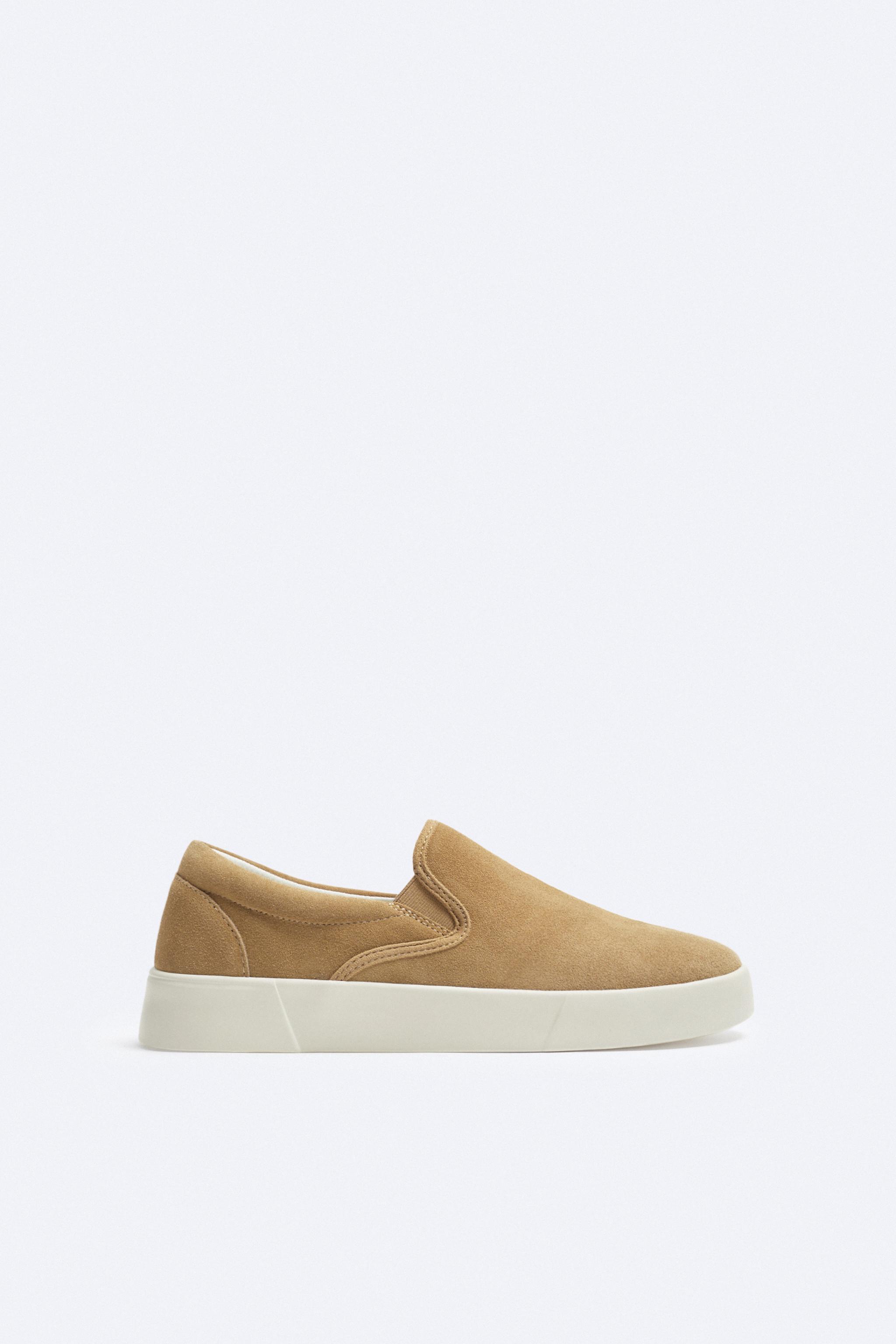 Zara slip on store trainers