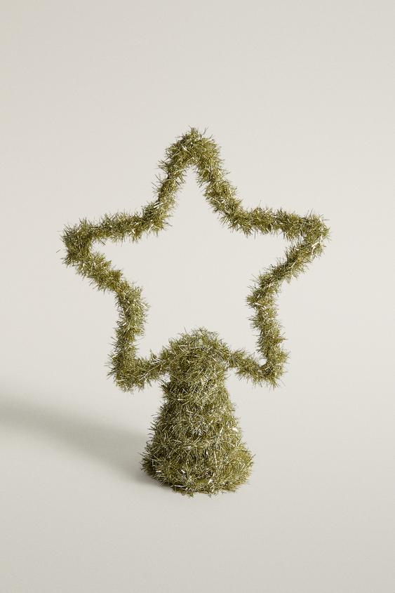ÉTOILE LUMINEUSE DE SOMMET POUR SAPIN DE NOËL - Doré de Zara - Image 0