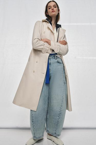 JEAN ZW COLLECTION ANKLE BALLOON TAILLE NORMALE - Bleu clair de Zara - Image 2