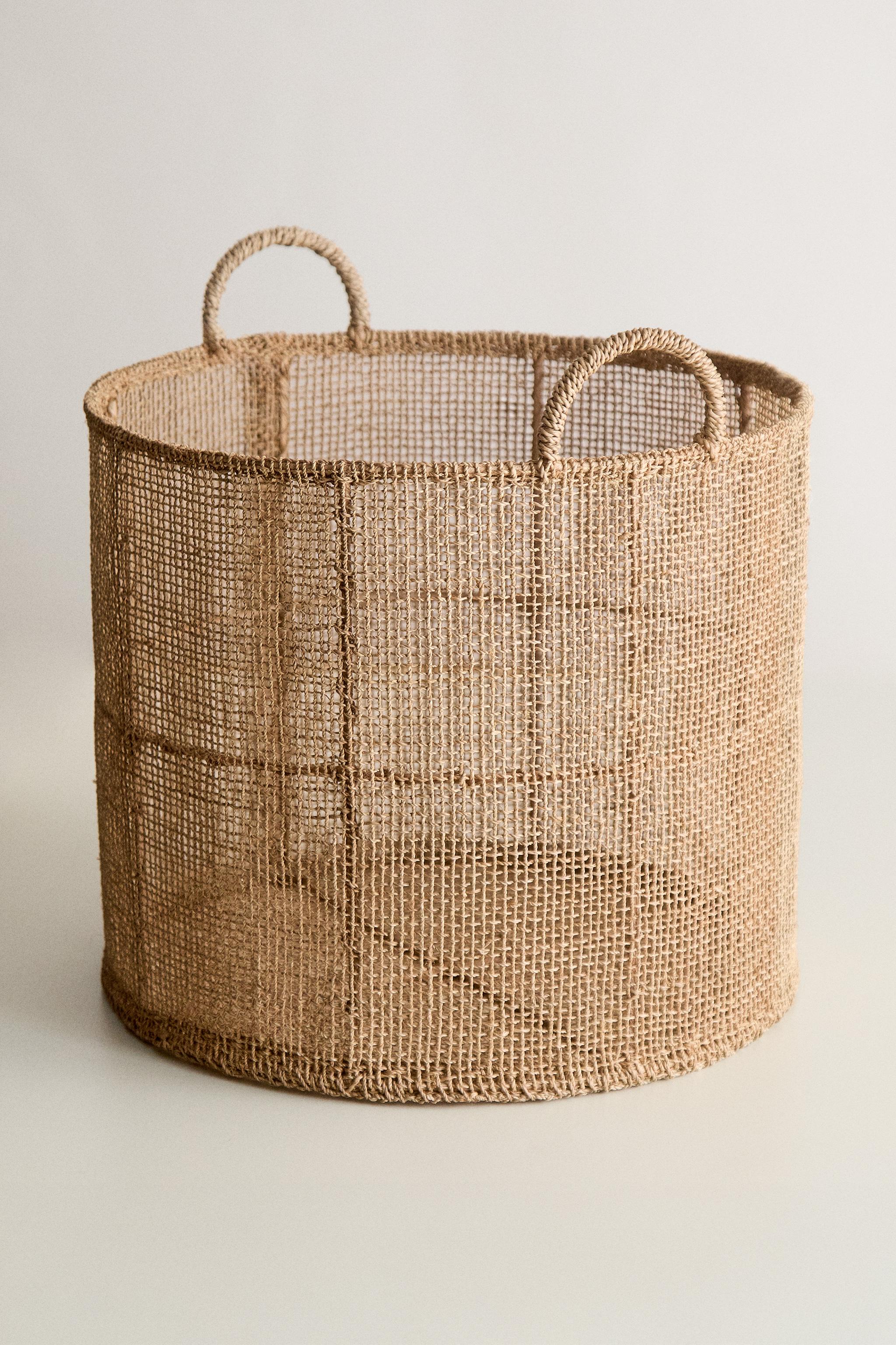 CORBEILLE RONDE SISAL