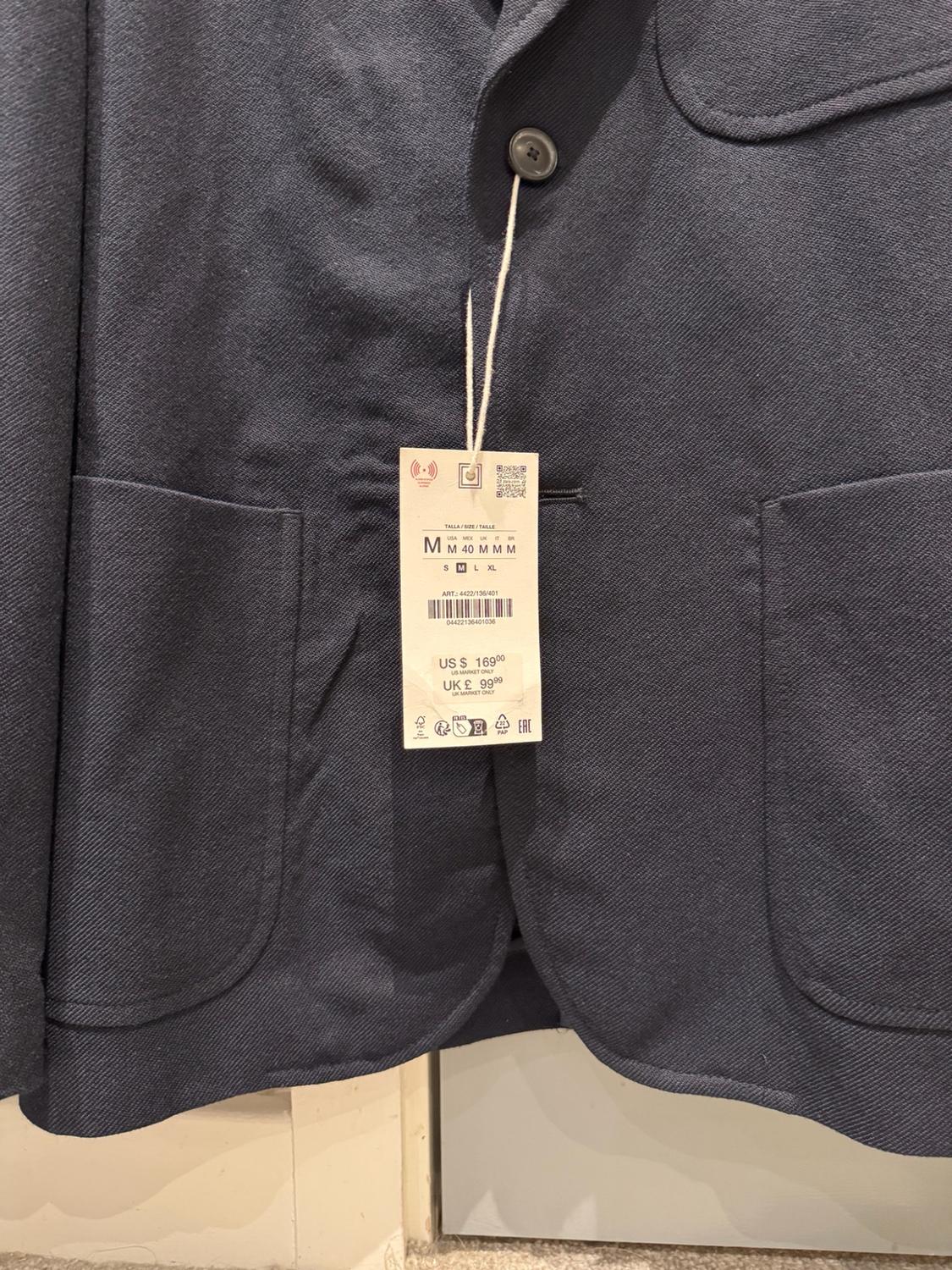 POCKET WOOL BLEND BLAZER - Image 4
