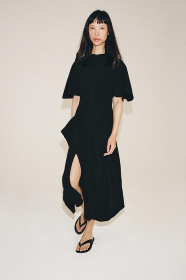 MIDI ŠATY ZW COLLECTION - Černá od Zara - Obrázek 0