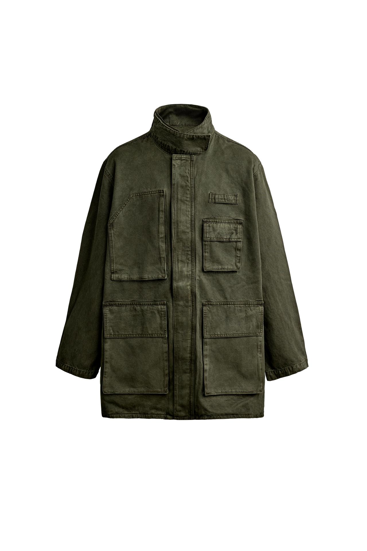 WASHED LYOCELL - COTTON PARKA