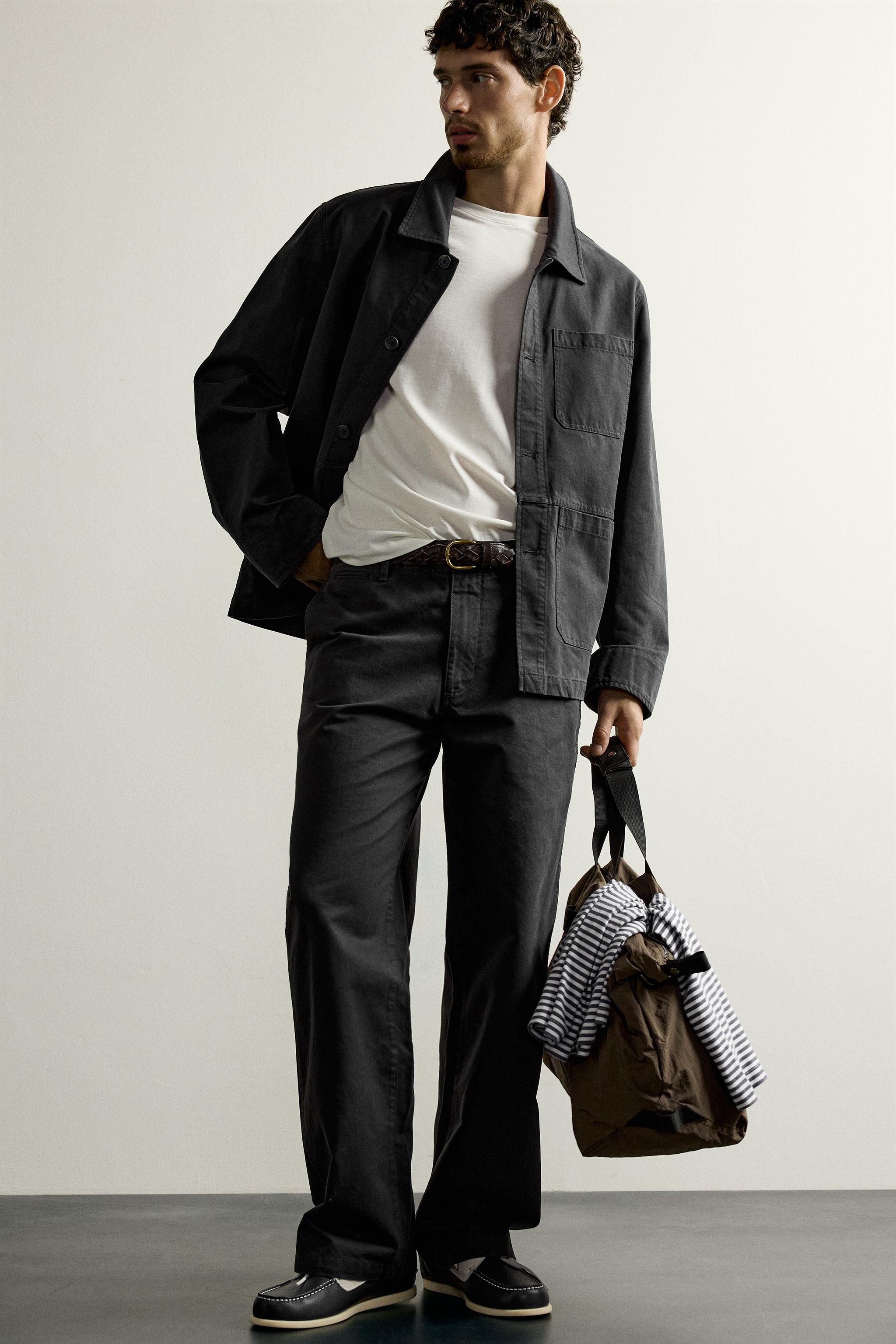 REGULAR FIT POCKET OVERSHIRT