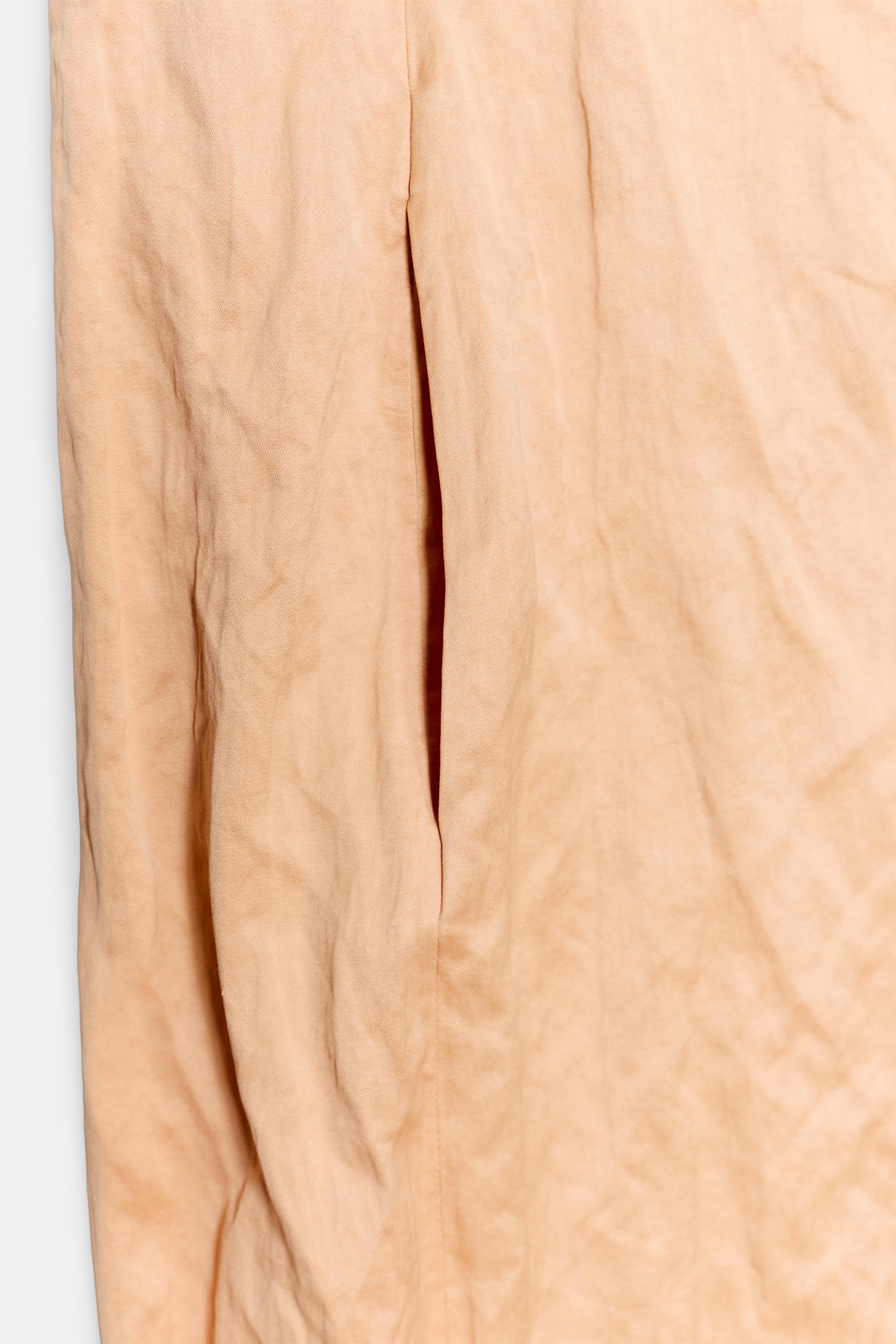 ZW COLLECTION WRINKLED EFFECT MIDI DRESS