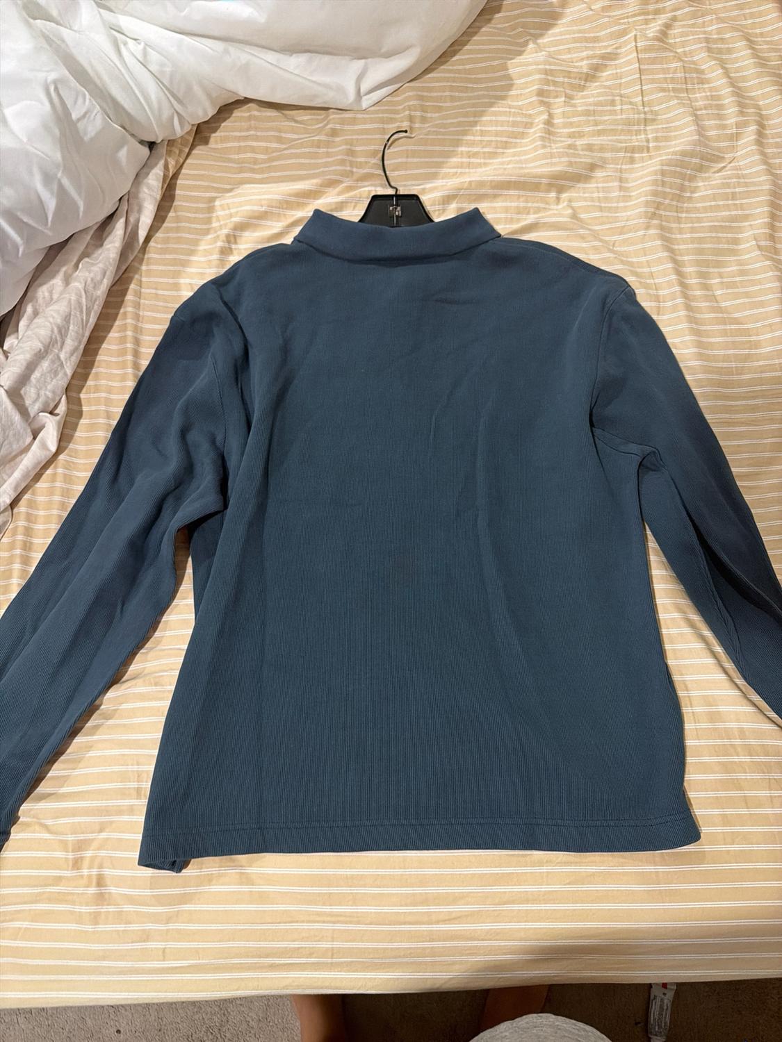 RIB STRUCTURED POLO SHIRT - Image 2