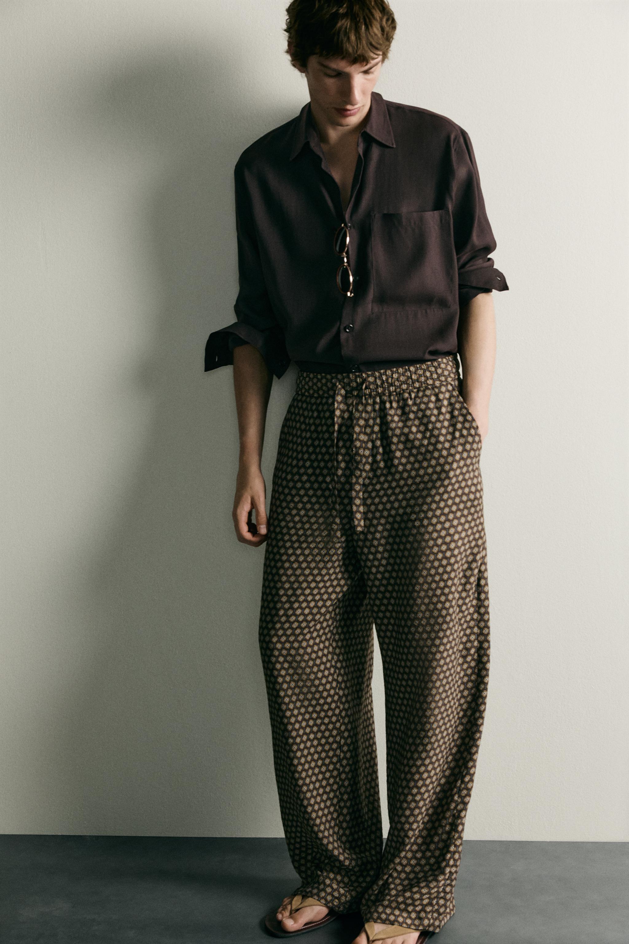 PANTALON STYLE JOGGING IMPRIMÉ