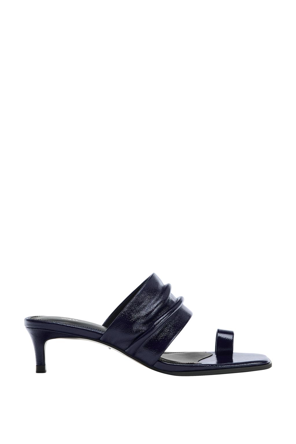 LEATHER STRAP SANDALS - image 4