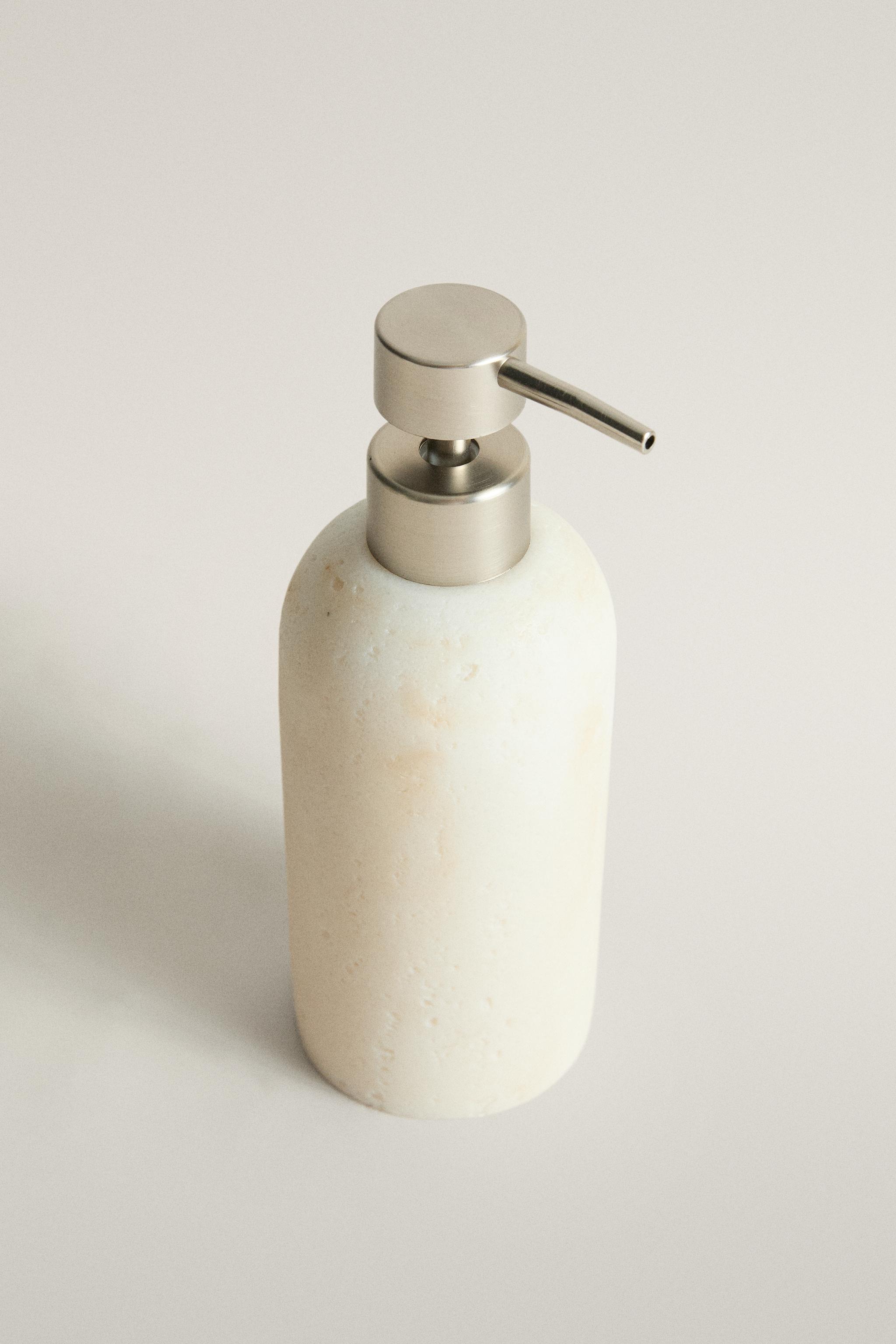 MARBLE-EFFECT SOAP DISPENSER