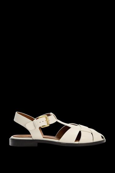 MULTI-STRAP SANDALS - White by Zara - Image 0