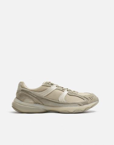 MONOCHROME TRAINERS - Taupe Grey by Zara